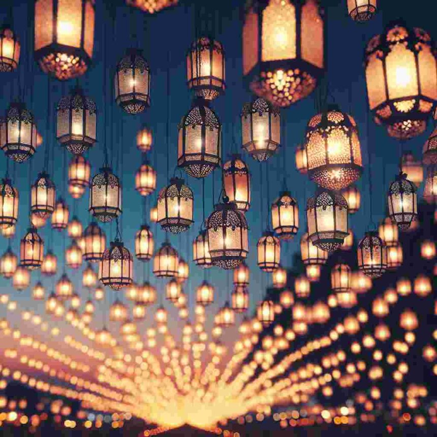 Laterne Lichterkette