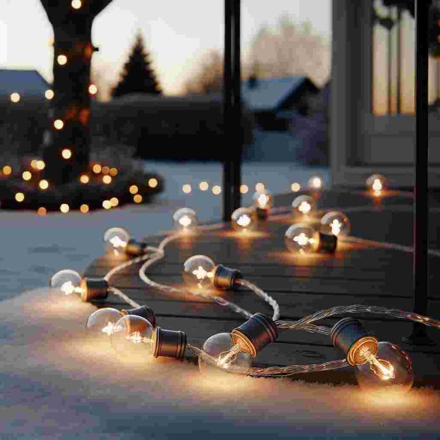 Lichterkette 6 Meter Außen