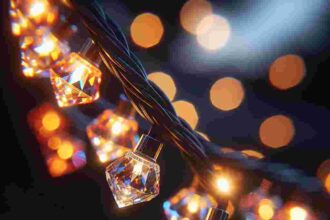 Lichterkette Diamanten Led