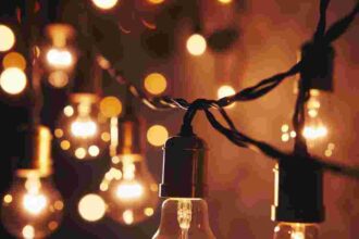 Lichterkette Glühlampen