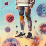 Mädchen In Leggings Eng