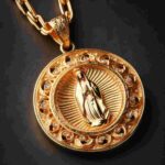 Maria Anhänger Gold