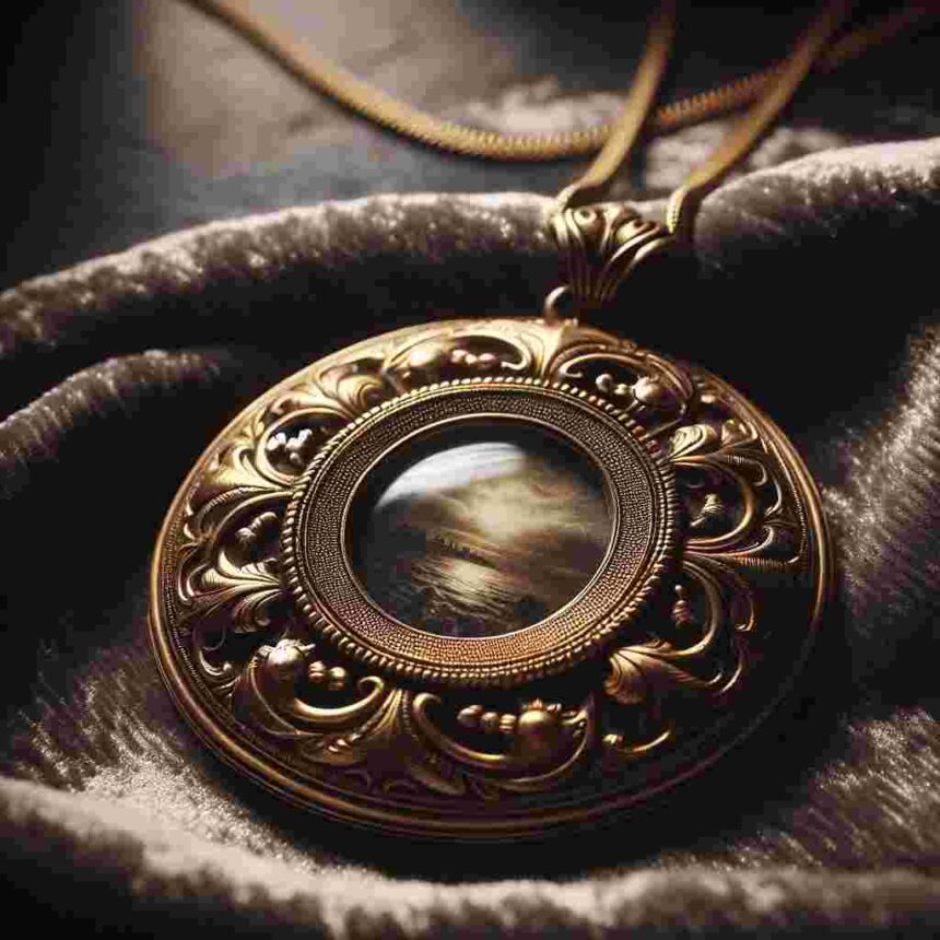 Medaillon Kette Foto