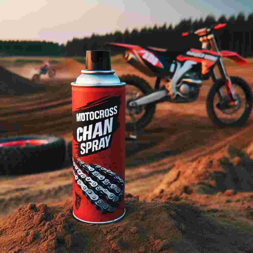 Motocross Kettenspray