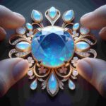 Opal Schmuck Blau