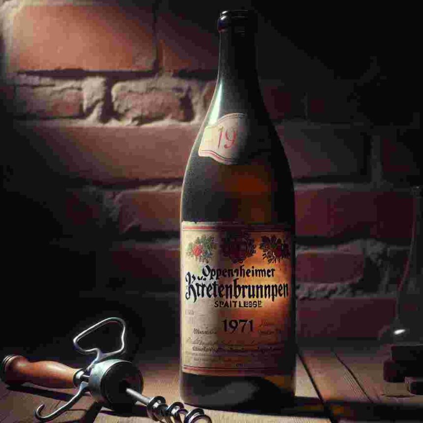 Oppenheimer Krötenbrunnen Spätlese 1971
