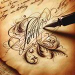 Original Unterschrift