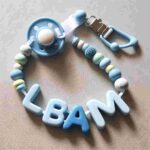 Personalisierte Schnullerkette Junge