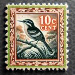 Post 10 Cent Briefmarken