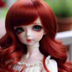 Puppe Mit Roten Haaren