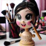 Puppe Zum Frisieren Und Schminken