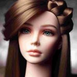 Puppenkopf Zum Frisieren Echthaar