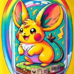 Regenbogen Pikachu Psa 10