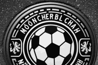 Schachtabdeckung Borussia Mönchengladbach