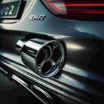 Schätz Auspuffblende W204