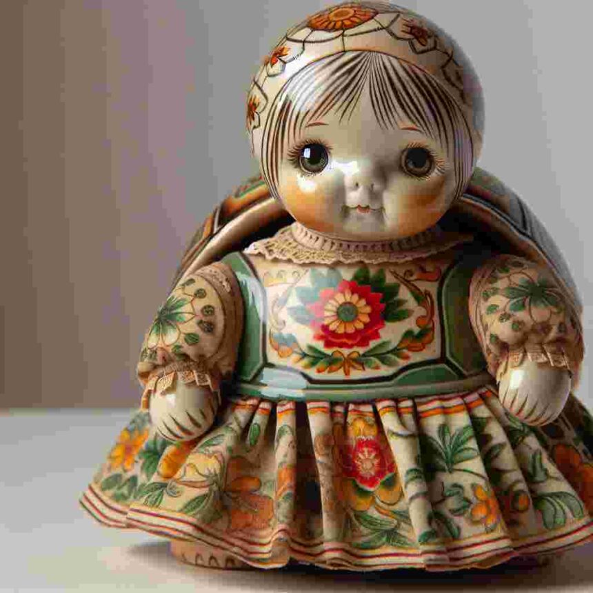 Schildkröt Puppe Ursel