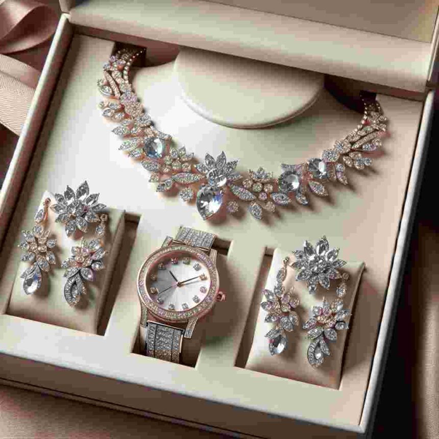 Schmuckset Mit Uhr Damen