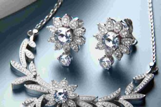 Schmuckset Silber Zirkonia