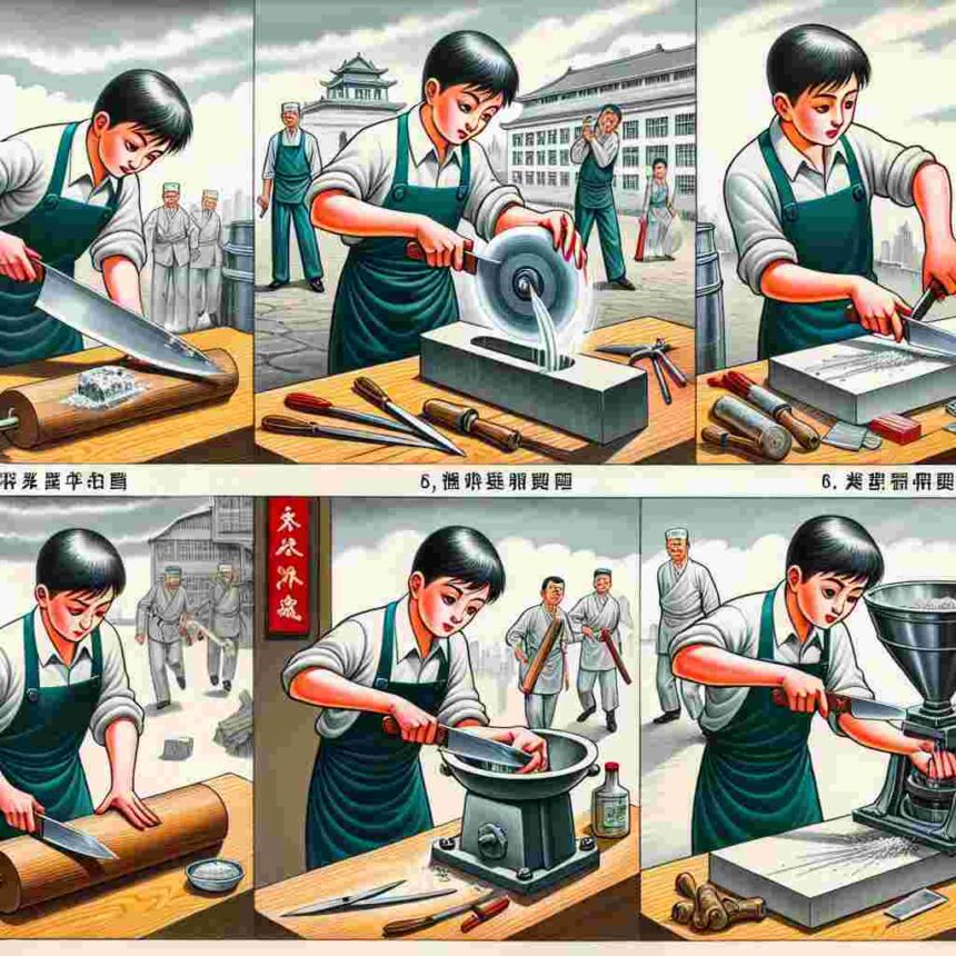 Schruppen Schärfen Trennen Schleifen