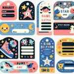 Schuhetiketten Kinder