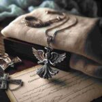 Schutzengel Kette Taufe Junge