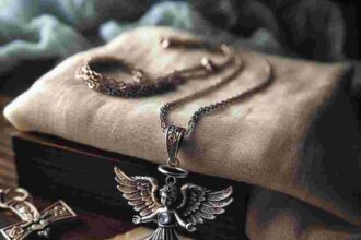 Schutzengel Kette Taufe Junge