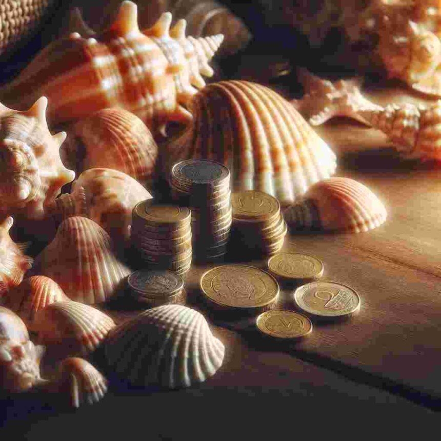 Shell Münzen Wert