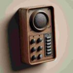 Siedle Sprechanlage Alt Braun