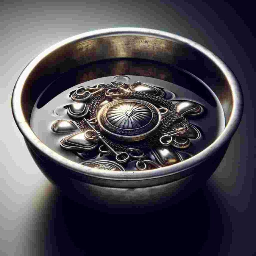 Silbertauchbad Für Schmuck