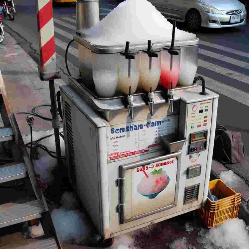 Slush Eis Maschine Gebraucht