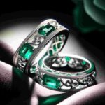 Smaragd Ringe Weißgold