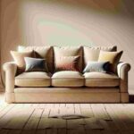 Sofa Beige 3 Sitzer
