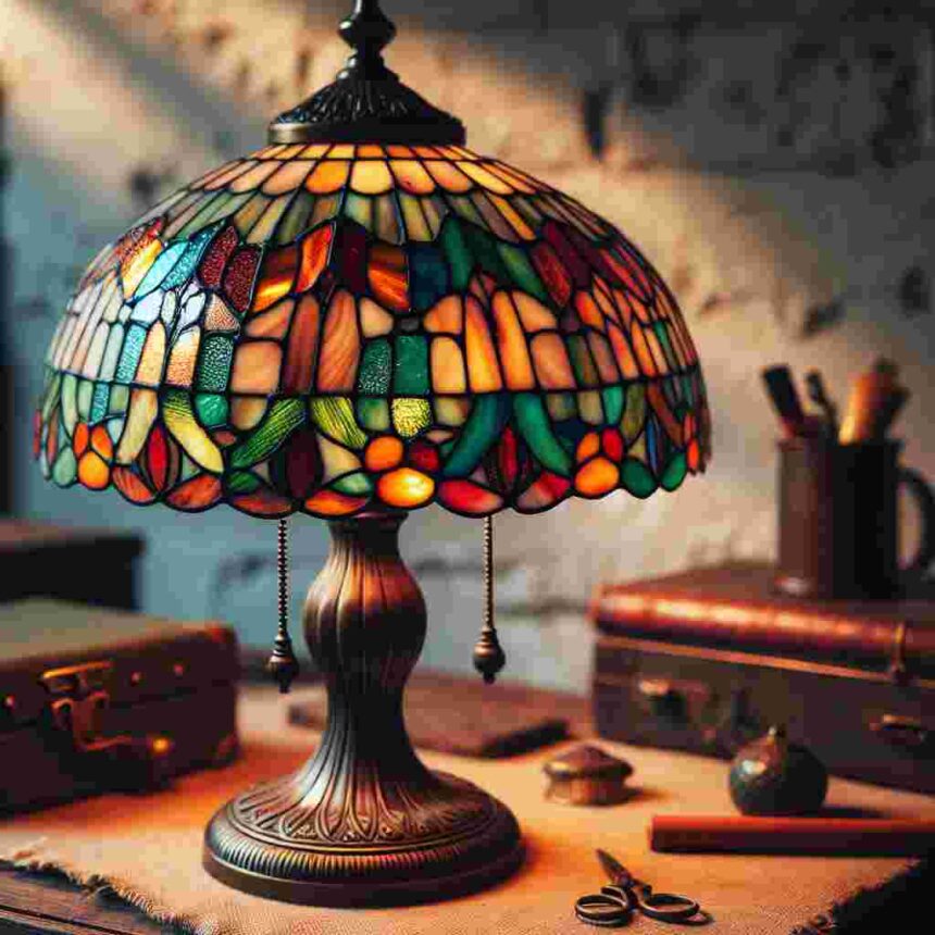 Tiffany Tischlampe Gebraucht