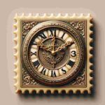 Uhr Briefmarkenform
