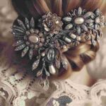 Vintage Haarschmuck Braut