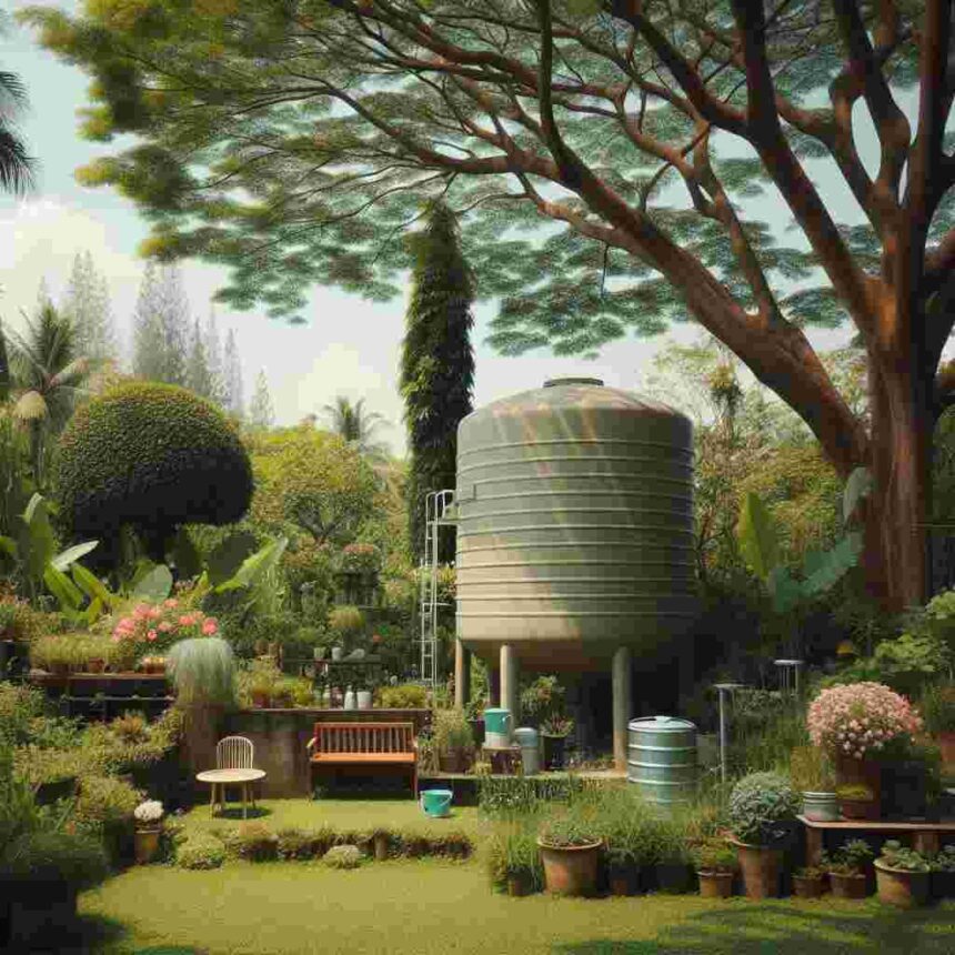 Wassertank Garten 2000L