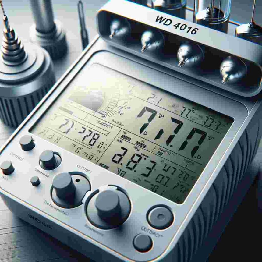 Wd 4016 Wetterstation