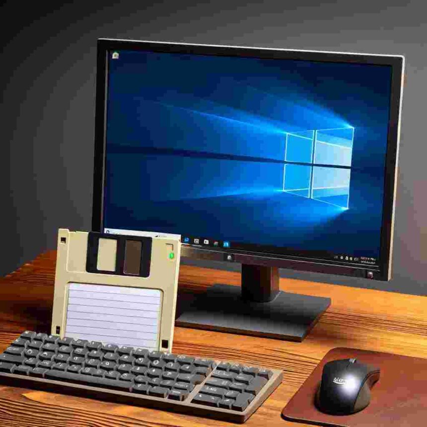 Windows 10 Diskettenlaufwerk